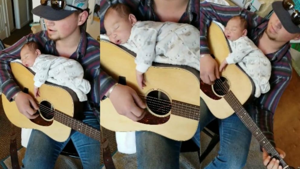 Facebook El Video Mas Tierno De Un Padre Durmiendo A Su Hija