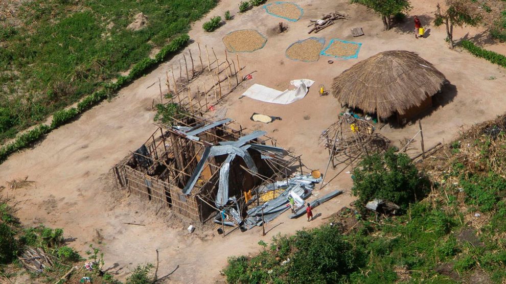 Una zona rural de Mozambique destrozada tras el paso del ciclón ‘Idai’. Foto: Europa Press
