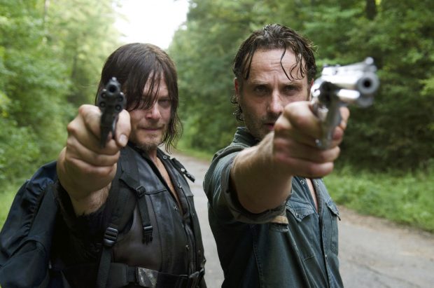 'The Walking Dead' - Rick y Daryl