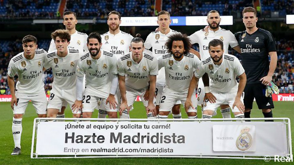 El once de Zidane en el Real Madrid – Huesca. (realmadrid.com)