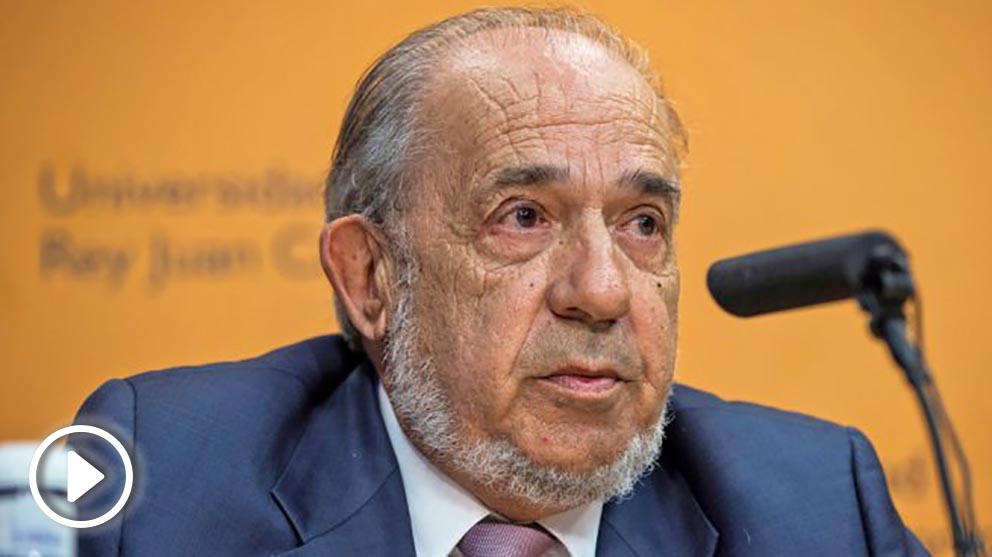 Enrique Álvarez Conde, ex director del Instituto de Derecho Público de la URJC.