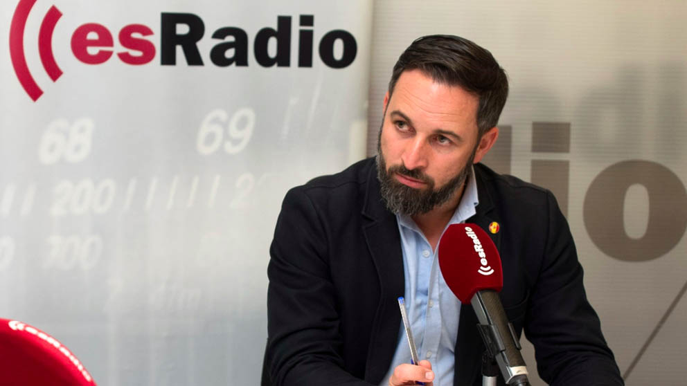 Santiago Abascal en esRadio.