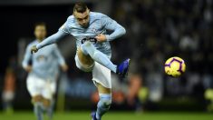 Iago Aspas, en un partido de esta temporada. (AFP)