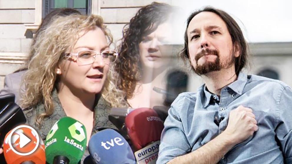 María Sevilla y Pablo Iglesias