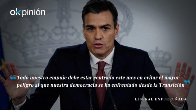 Dejemos de atacarnos entre nosotros; hay que echar a Sánchez