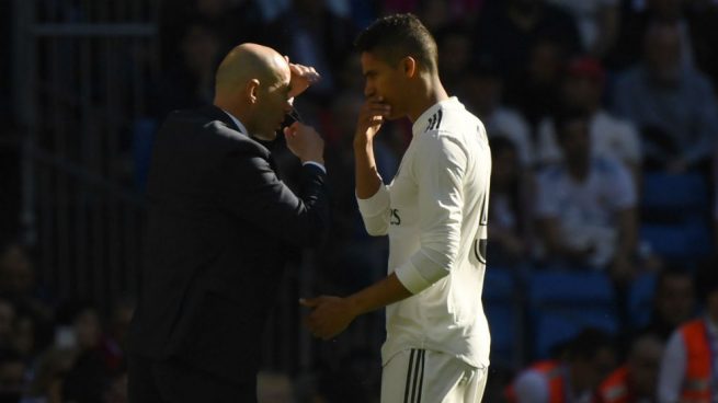 Zidane: «Deseo que Varane se quede, a mí no me ha dicho que quiera irse»