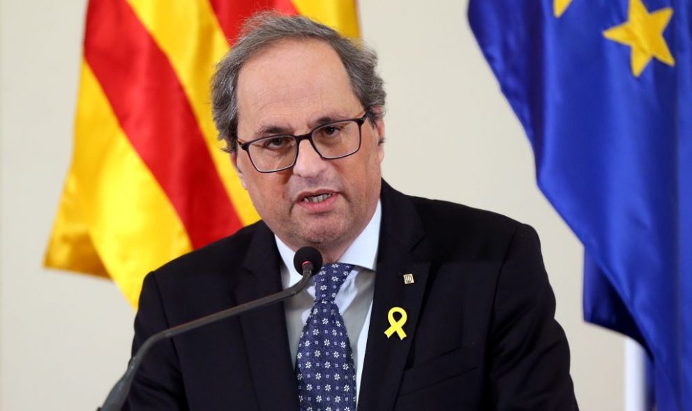 El presidente de la Generalitat, Quim Torra (Foto: Getty).