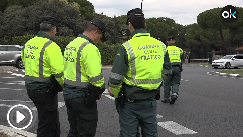 Control de alcoholemia y velocidad reducido de tráfico.