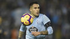 Hugo Mallo, capitán del Celta (AFP)