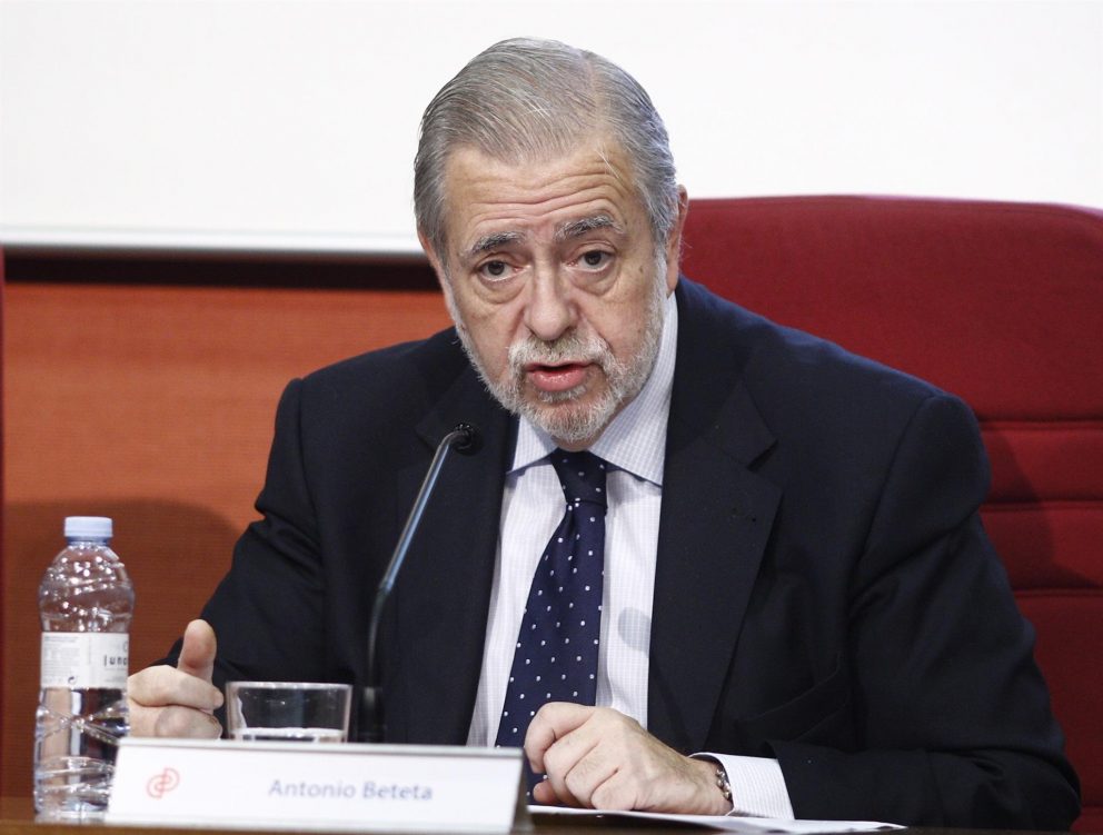 Antonio Beteta, exsecretario de Estado y candidato de las listas del PP. Foto. EP