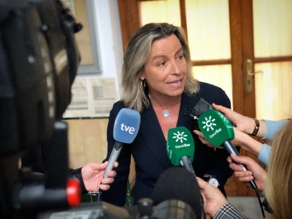 Isabel Albás, diputada de Ciudadanos Andalucía. Foto. EP