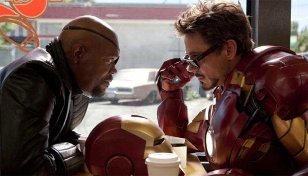 Nick Fury y Tony Stark