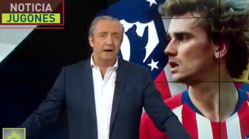 Pedrerol habla sobre el futuro de Griezmann en Jugones (Jugones)