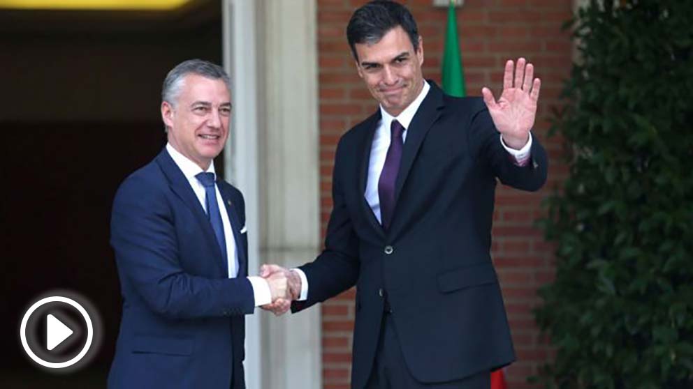 Pedro Sánchez e Iñigo Urkullu. Foto: EFE
