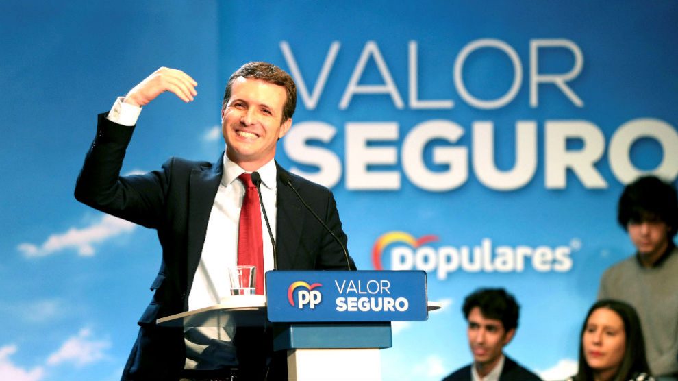 Pablo Casado, líder del PP.