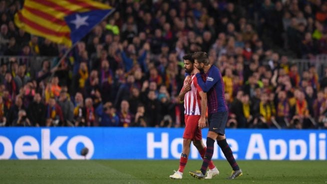 Piqué tranquilizó a Diego Costa: «¡Cállate ya! ¿Quieres que te caigan cuatro partidos?»