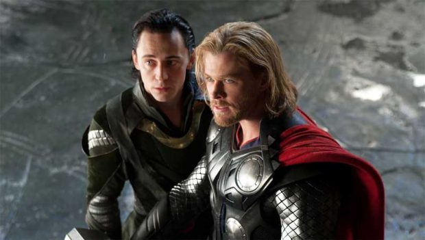 Thor y Loki en una escena de 'Thor'