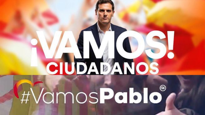 El lema de campaña de Rivera es un plagio del que usa Casado desde hace un mes
