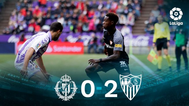 Valladolid – Sevilla: resumen, resultado y goles (0-2)