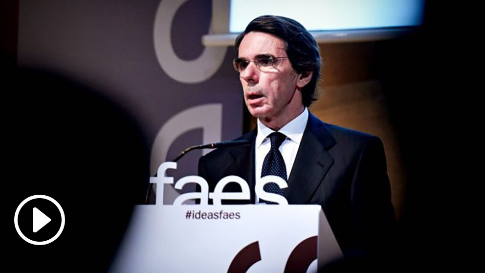 José María Aznar (Foto: EFE).