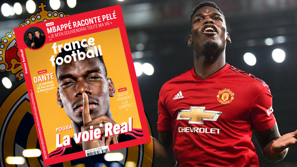 Pogba es protagonista en la portada de France Football.