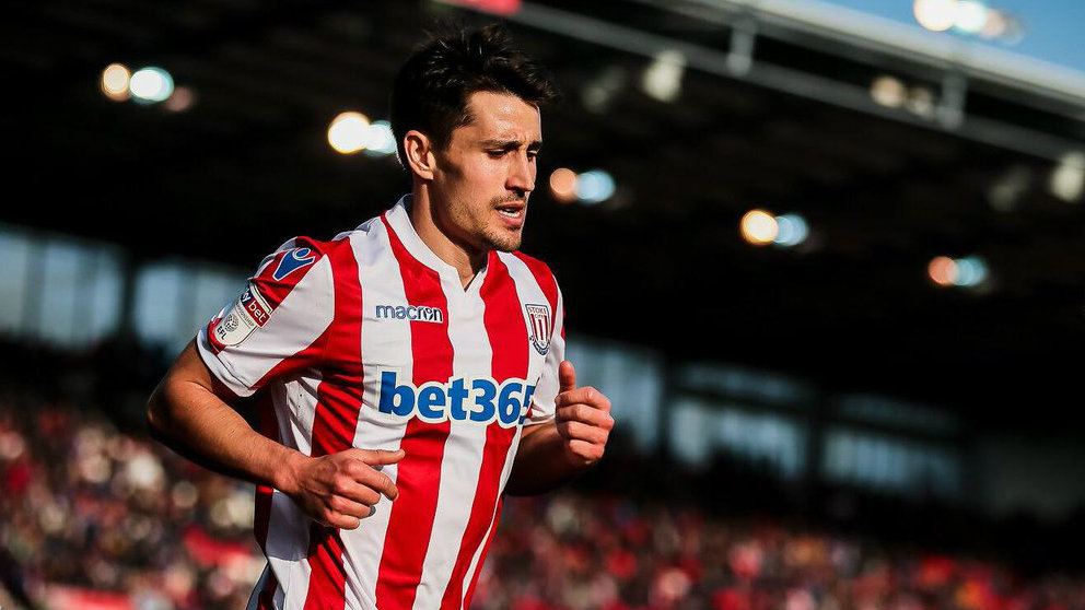 Bojan Krkic con el Stoke (Stoke City)