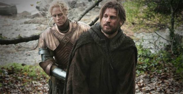 Brienne de Tarth y Jaime Lannister