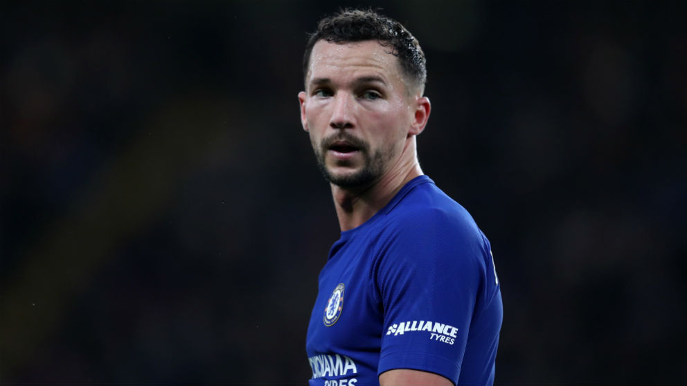 Drinkwater, en un partido reciente con el Chelsea.