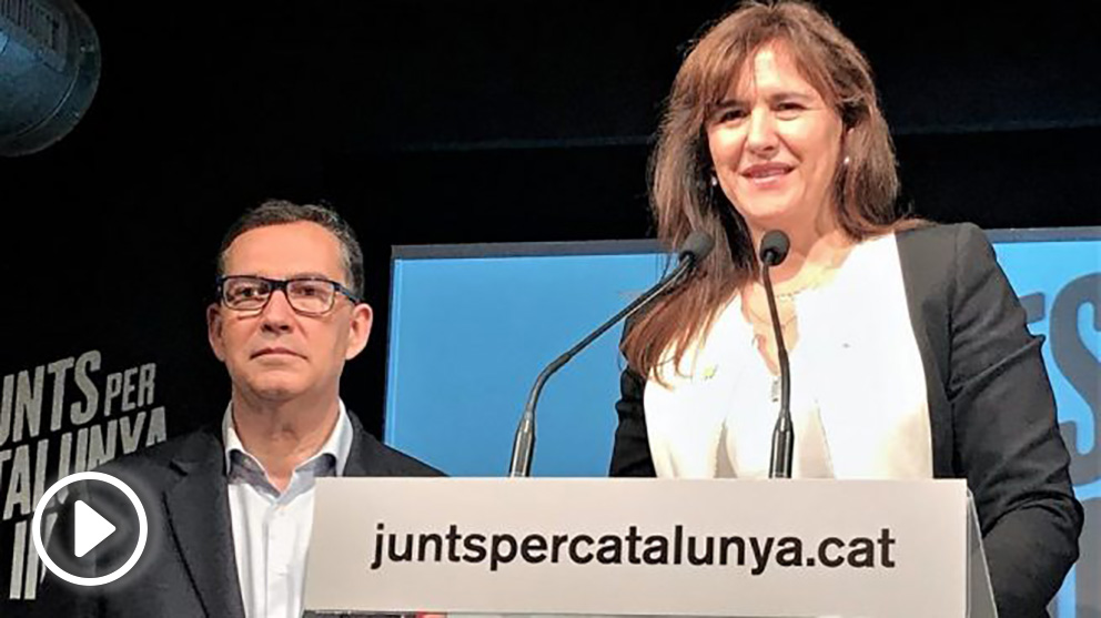 Laura Borrás, candidata de JxCat a las elecciones generales. Foto. EP