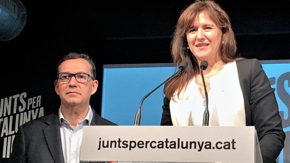 Laura Borrás, candidata de JxCat a las elecciones generales. Foto. EP