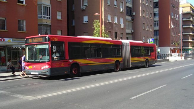 Autobús de Sevilla.