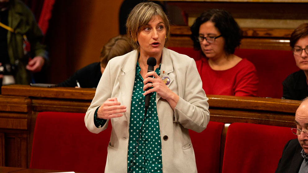 La consellera de Salud de la Generalitat de Cataluña, Alba Vergés. Foto: Europa Press