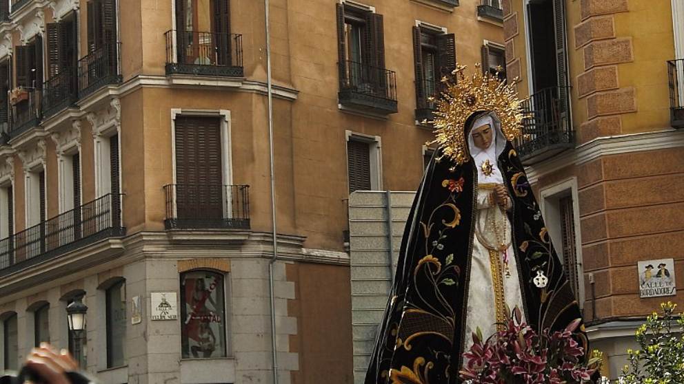 Horario y recorrido de las procesiones de hoy, Domingo de Ramos de la Semana Santa de Madrid 2019
