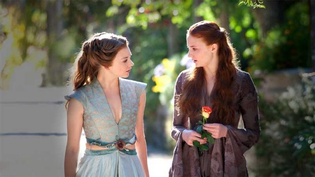 Margaery Tyrell y Sansa Stark