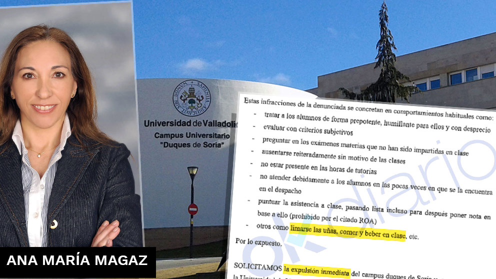 Ana María Magaz, la polémica profesora de la Universidad de Valladolid denunciada por sus propios alumnos