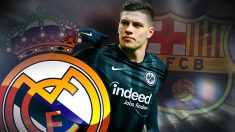 Jovic, objetivo del Real Madrid para reforzar la delantera.