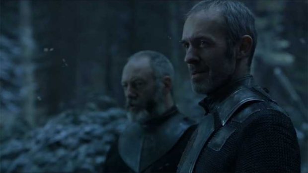 Stannis y ser Davos