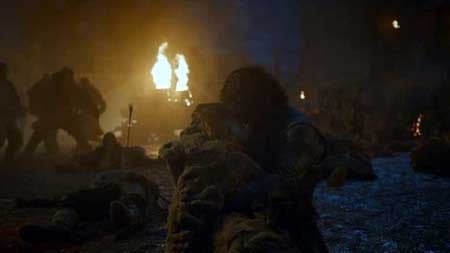 Ygritte muere en brazos de Jon