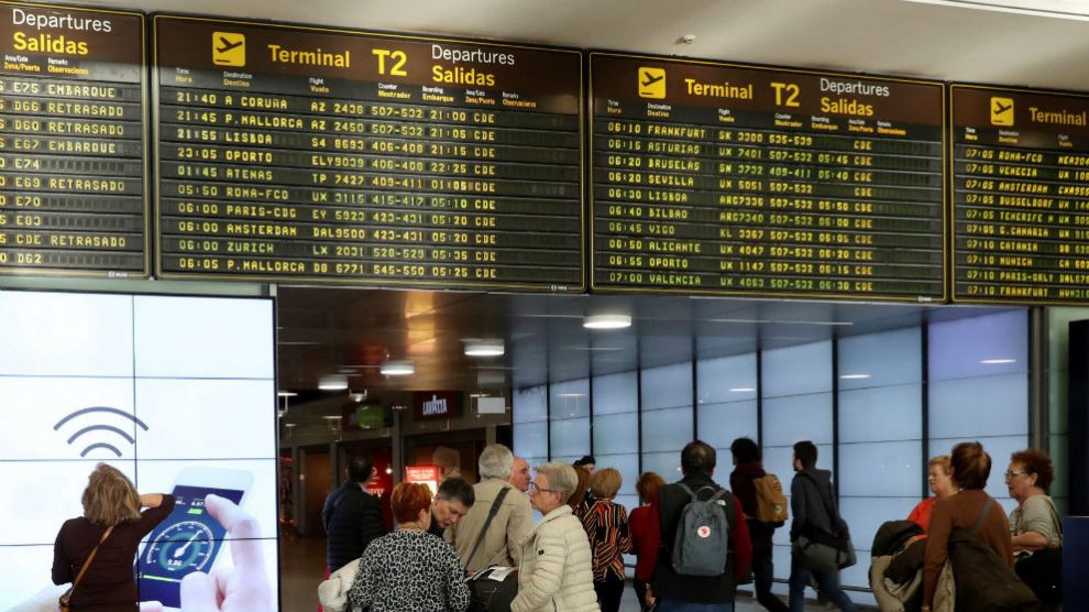 Imagen de la terminal 2 del aeropuerto Adolfo Suárez Barajas.
