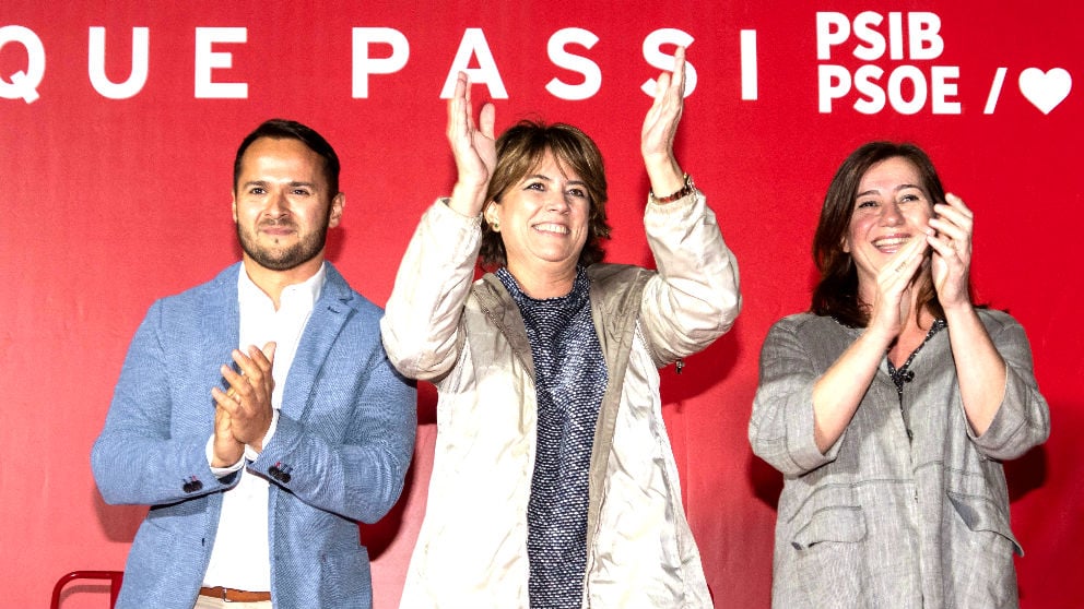 Dolores Delgado en un acto del PSOE (Foto: EFE).