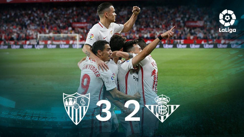 Cómo va el partido sevilla betis