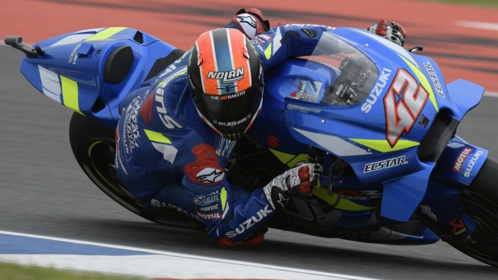 Alex Rins venció en el GP de las Américas.