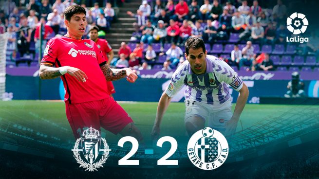 Resultado del valladolid getafe