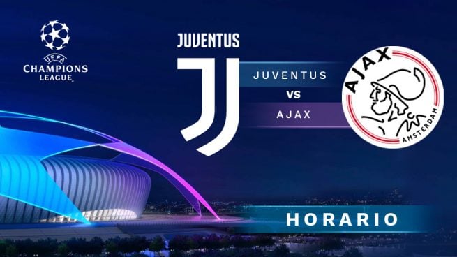 Juventus – Ajax: hora y dónde ver el partido de la Champions League