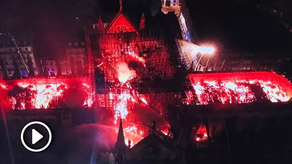 Incendio en Notre Dame