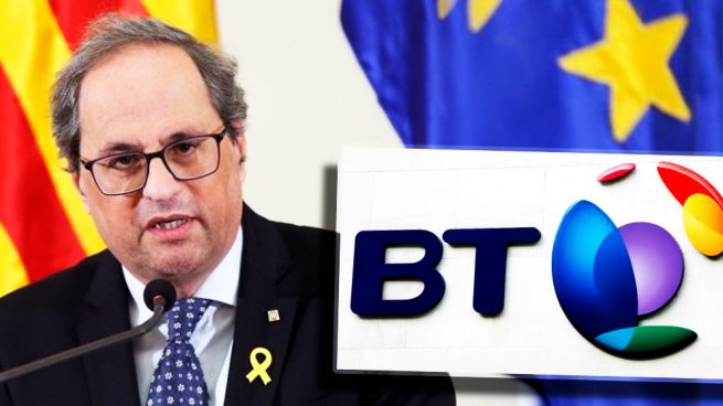 El separatista Torra contrata a la filial española de una firma británica para evitar ciberataques