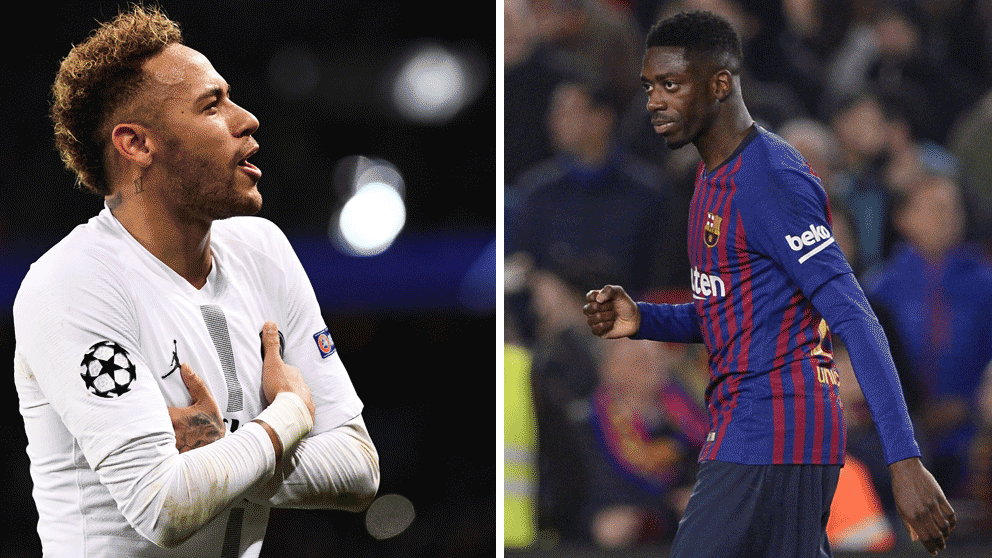 El Barça intenta colocar a Dembélé en la operación Neymar