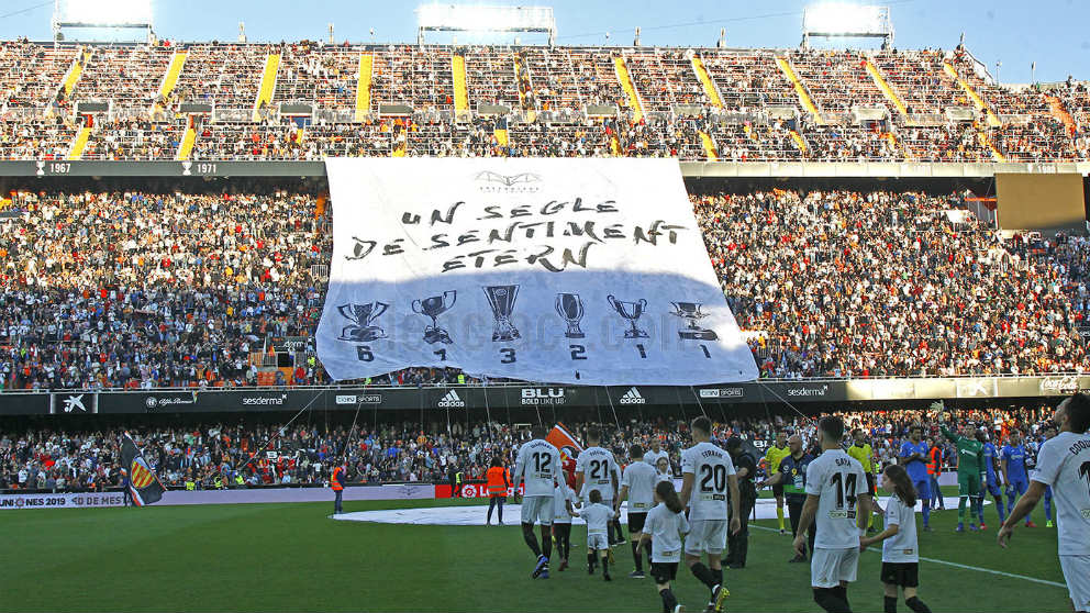 El estadio de Mestalla.