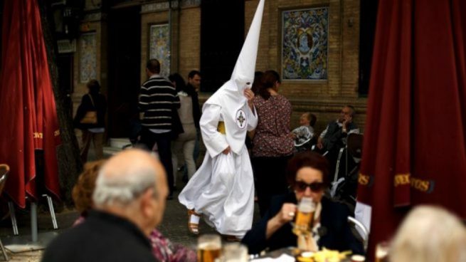 Una imagen de la Semana Santa de Sevilla 2019.