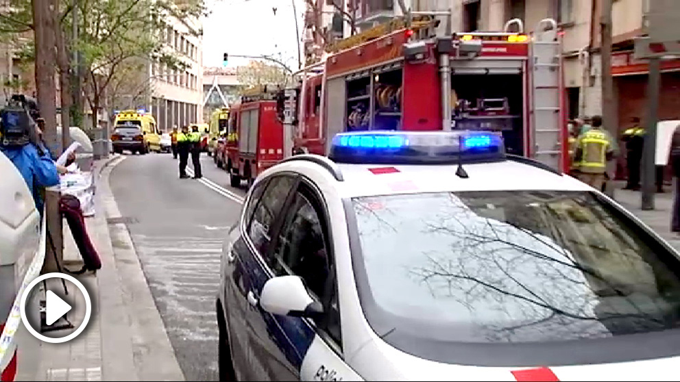 Incendio en L’Hospitalet de Llobregat.